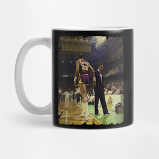 Kareem Abdul Jabbar and Pat Riley '1985' Mug